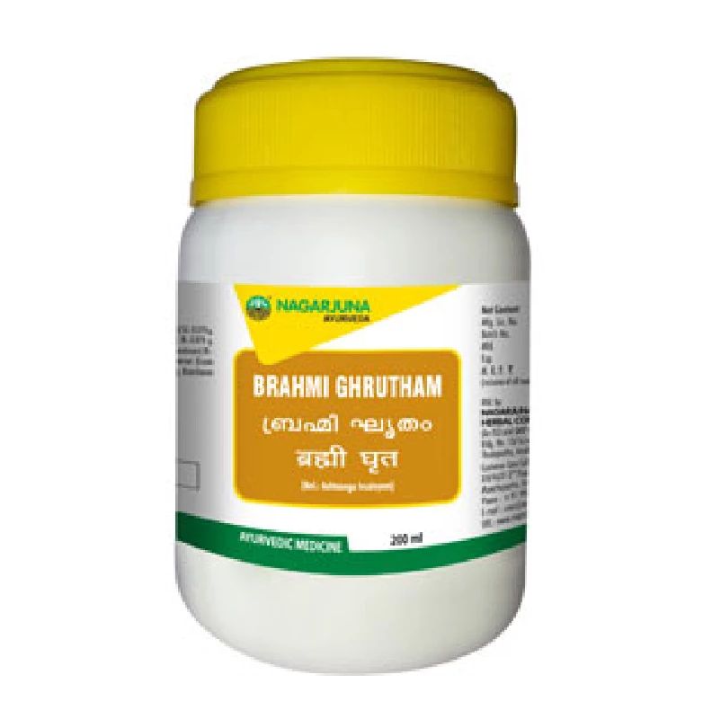 Nagarjuna Ayurveda Brahmi Ghrutham, 200 ml-1.webp